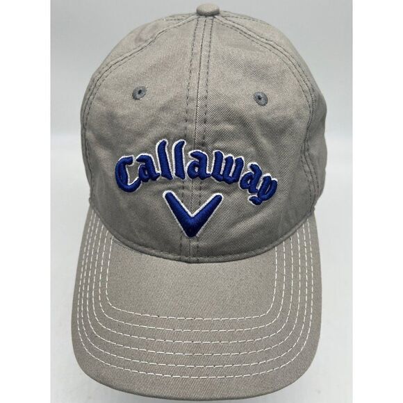 Callaway Golf Men’s Heritage Twill Gray Cap OSFM - Picture 1 of 7